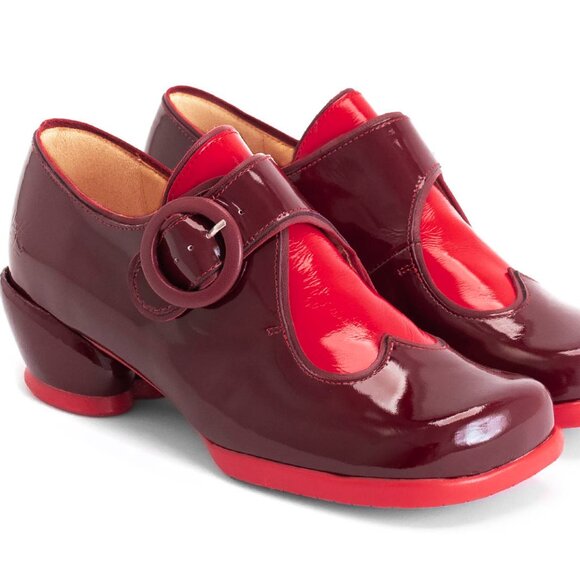 John Fluevog CHOICE TORI BUCKLE SHOE - Picture 1 of 12